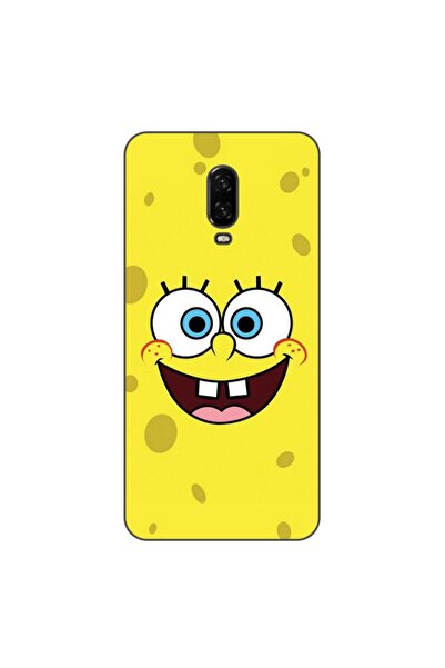 OEM Θήκη συμβατή με OnePlus 6T Σιλικόνης Gel TPU με σχέδιο Σφουγγαράκης Χαρού...