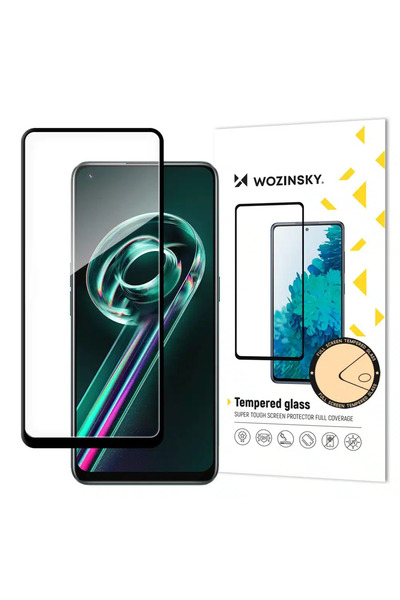 WOZINSKY super tough full glue tempered glass full screen with frame case fri...