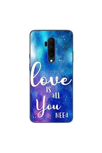 OEM Husa compatibila cu OnePlus 7T Pro Silicon Gel Tpu Model Love Is All You ...