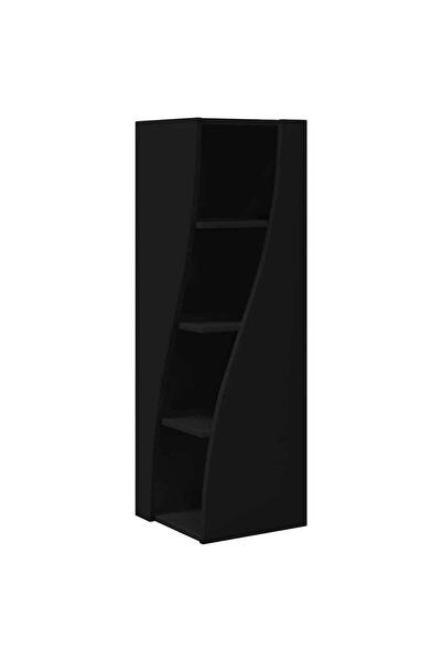 vidaxl Corner cabinet Black 32x32x102cm Composite wood