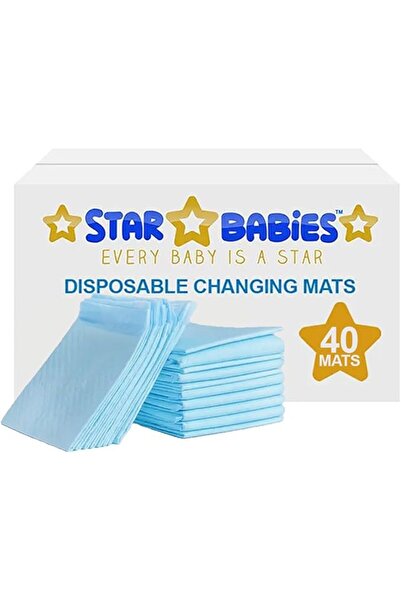 STAR BABiES Disposable baby changing mat from Star Babies, (size 45 x 60 cm),...