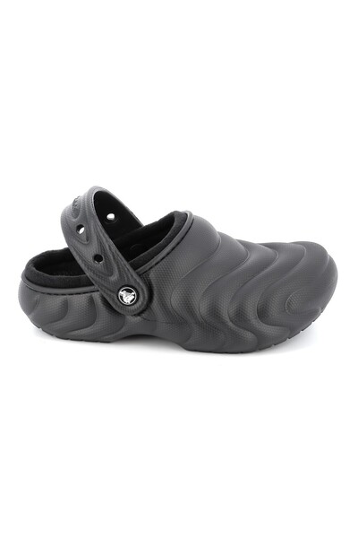 Crocs Σαμπό Classic Lined Overpuff Clog Χρώματος Μαύρο 210059-001