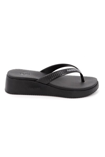Havaianas Γυναικεία Σαγιονάρα High Platform Χρώματος Μαύρο 4150150-0090
