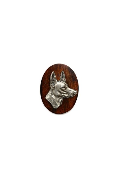 Art - Dog Pharaoh Hound, Kelb tal-Fenek - Broșă pentru concursul de câini, ag...