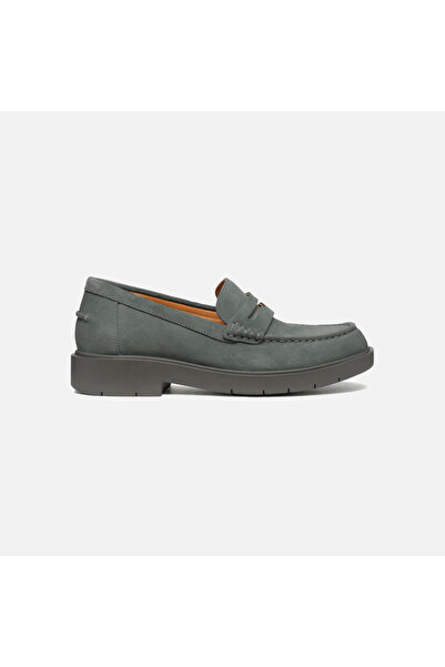 Geox Mocasini de damă verde-cenușii Spherica Ec1