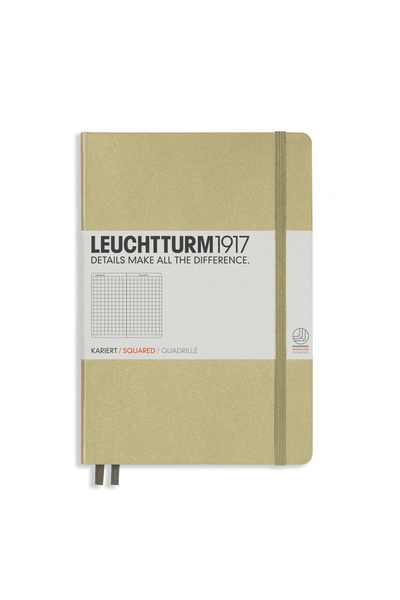 Leuchtturm Caiet A5 Aritmetică Copertă Cartonată Bej