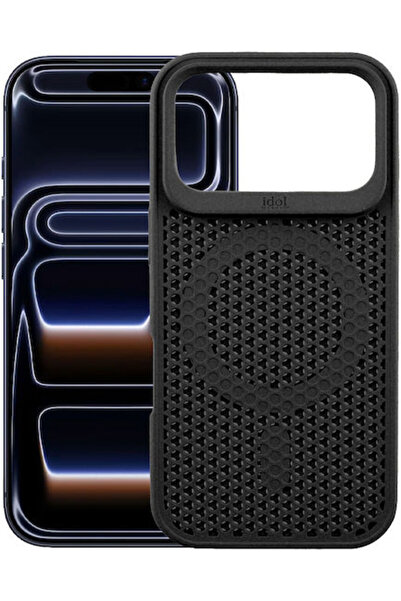 Other Idol 1991 Air Back Cover Σιλικόνης Μαύρο (iPhone 17 Pro Max) Κωδικός: 8...