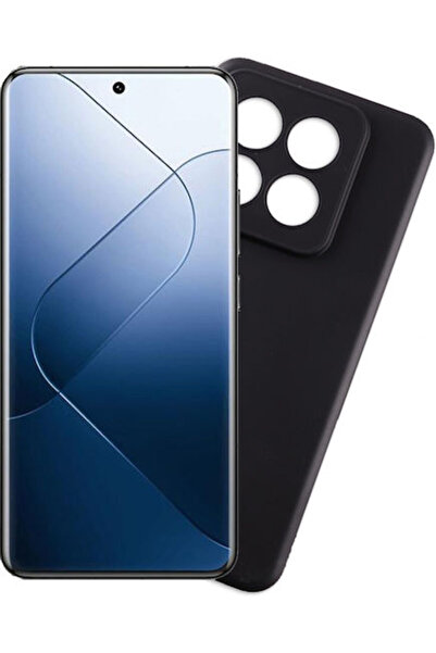 Other Volte-Tel Θήκη Πλάτης Σιλικόνης Μαύρη (Xiaomi 14 Pro)
