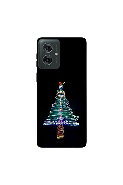 OEM Husa compatibila cu Motorola Moto G55 Silicon Gel Tpu Model Craciun Brad ...