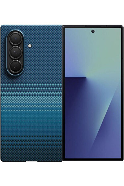 PITAKA 600d Πίσω Κάλυμμα Μεταλλικό 0.1mm Μπλε (Galaxy Z Fold7) Κωδικός: FMFold7