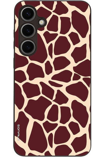 Other Θήκη Sonique Σειρά Animal Print Samsung Galaxy S24 Plus Καμηλοπάρδαλη 03