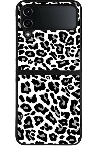 Other Σειρά Sonique Animal Print Samsung Galaxy Z Flip 4 Λεοπάρ 03 Θήκη Κινητ...