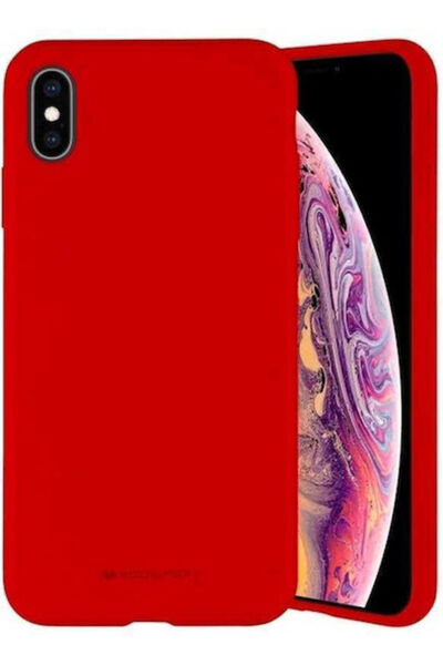 OEM Husă spate Silicon / Plastic Roșu (Galaxy S24+)