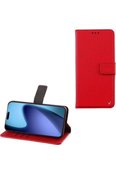 Other Volte-Tel Book Συνθετικό Δέρμα / Σιλικόνη Κόκκινο (iPhone 17 Pro) Κωδικ...