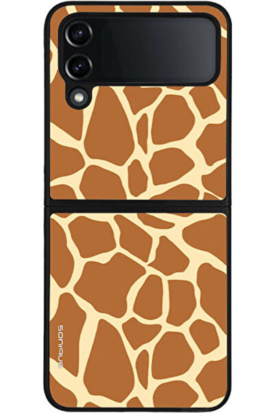 Other Σειρά Sonique Animal Print Samsung Galaxy Z Flip 4 Καμηλοπάρδαλη 02 Θήκ...