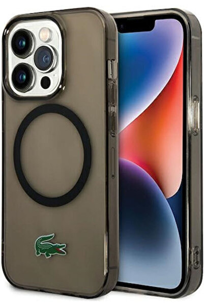 Lacoste Πίσω Κάλυμμα Πλαστικό Μαύρο (iPhone 15 Pro) Κωδικός: LCHMP15LULOK