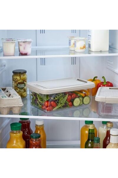 Yıldızan Tamgün Lockable Storage Container Transparent Organizer Pp Plastic F...
