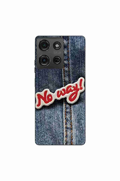 OEM Θήκη συμβατή με Motorola Moto G75 Σιλικόνης Gel TPU Μοντέλο No Way Jeans