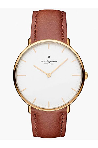nordgreen Ladies Watch NR32GOLEBRXX, Quartz, 32mm, 3ATM