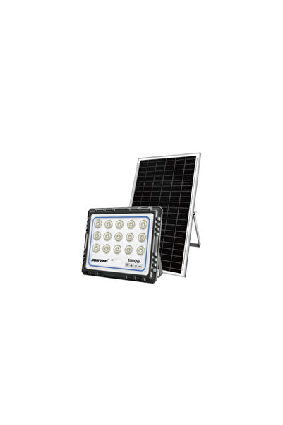 Jortan Proiector solar de 1000W cu 40000MA și 15 casete, carcasă din aluminiu