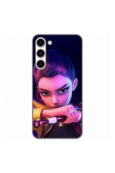 OEM Husa compatibila cu Samsung Galaxy S23 Plus Silicon Gel Tpu Model KPop De...