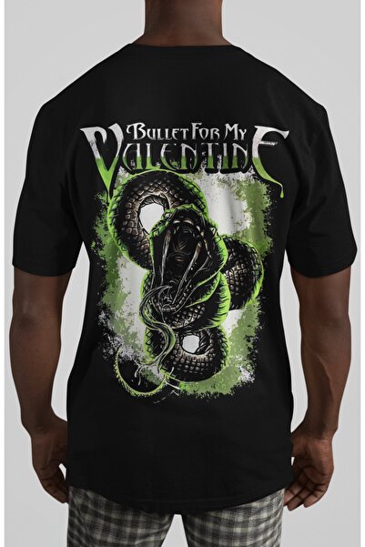 SEVBANO Bullet for My Valentine Rock Metal Music Band Back Printed Unisex Ove...