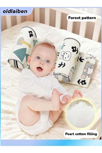 oldlaiben Baby Head Shaping Pillow,Baby Anti-Heading Pillow,Baby Neck Support...