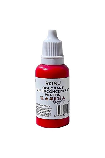 Deve Colorant superconcentrat Rosu 20ml pentru rasina epoxidica, art line DEV...