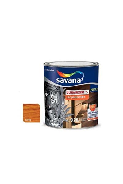 Savana Lac pentru lemn, ultra-rezistent, Savana, cireș 0.75L / EXT10081