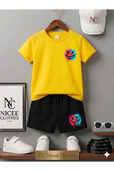 NC Nicee Clothes ΚΑΛΟΚΑΙΡΙΝΟ ΠΑΙΔΙΚΟ ΜΠΛΟΥΖΑΚΙ ΣΟΡΤΣ UNISEX ( ΠΟΛΥΧΡΩΜΗ ΣΤΑΜΠ...
