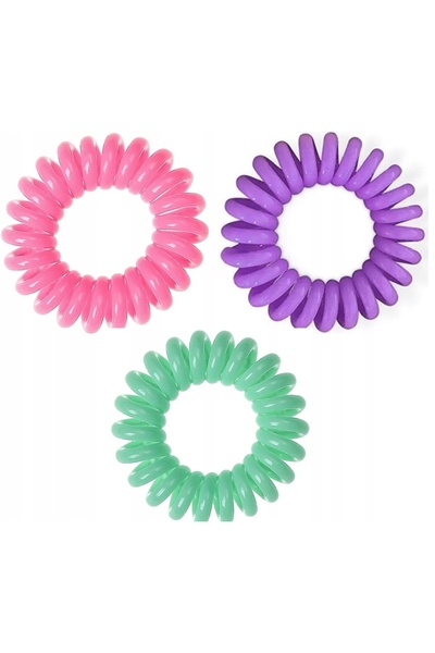 Mardil Colorful Silicone Bow Hair Stretchy , Comfortable Grip Without Snaggin...