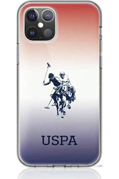 U.S. Polo Assn. Θήκη Πλάτης Σιλικόνης Ντεγκραντέ Πορτοκαλί (iPhone 12 / 12 Pr...