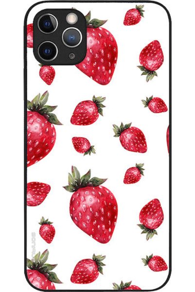 Other Σειρά Φρούτων Sonique Θήκη για Apple iPhone 11 Pro Max Φράουλα 01