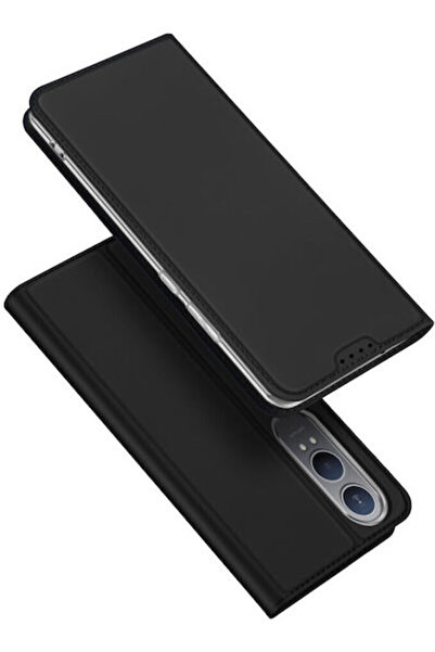 Dux Ducis Skin Pro Series Book Συνθετικό Δέρμα / Σιλικόνη / Πλαστικό Μαύρο (O...