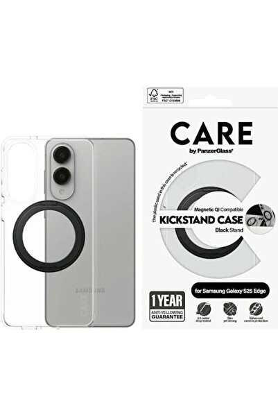 Panzer Glass PanzerGlass Πίσω Κάλυμμα Πλαστικό Μαύρο (Galaxy S25 Edge) Κωδικό...