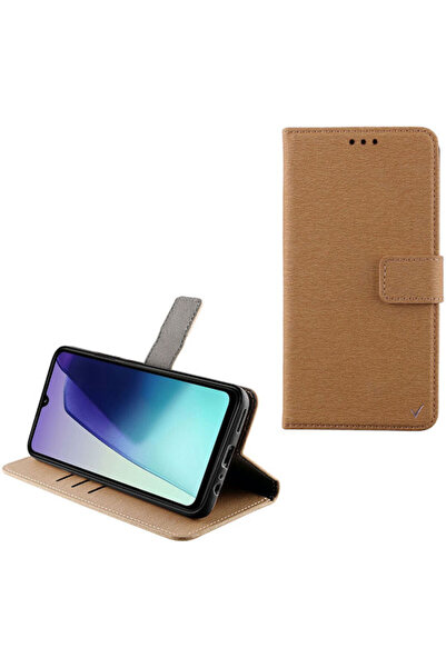 Other Θήκη Volte-Tel Book από Συνθετικό Δέρμα Χρυσό (Redmi 14C / Poco C75)