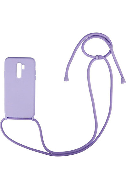 Other Sonique Carryhang Υγρή Θήκη Πλάτης Σιλικόνης 0.5mm με Λουράκι Λιλά (Red...