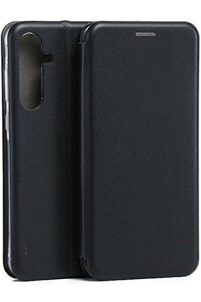 Beline Θήκη Συνθετικό Δέρμα / Σιλικόνη Μαύρο (Galaxy A55)