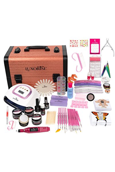 LUXORISE SensoPRO Milano 15ml Kit de unghii false cu gel și Geantă - Promoție...