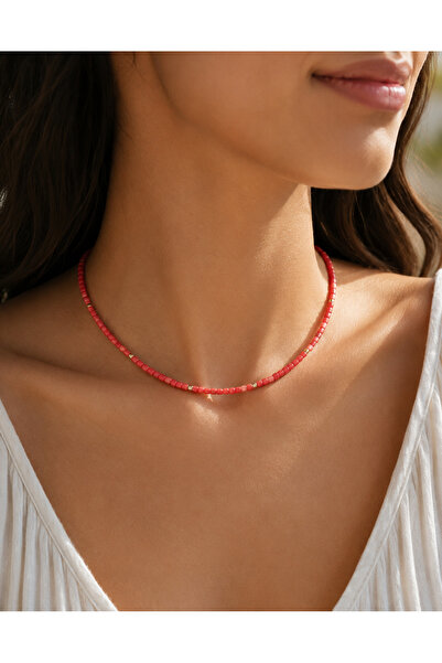 BNG AKSESUAR Real Natural Stone Women's Necklace |   Elegant Minimal Handmade...