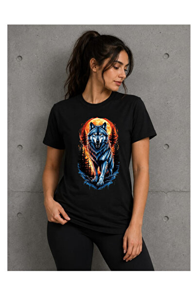 R&M Brotherhood YENİ KURT MODELİ BASKILI T-SHIRT %100 PAMUK PENYE KALİTE