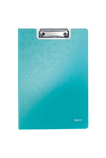 Leitz Double Clipboard Turquoise Metallic WOW