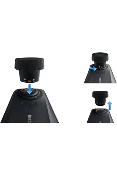 Insta360 Σετ Ανταλλακτικών Φακών X4 Air (Δύο Φακοί) - Κιτ Αξεσουάρ για Κάμερα...