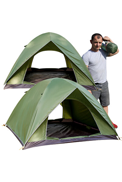 Mardil Cort Turistic Mare Pentru 4 Persoane Tip Igloo, Dimensiuni 200x200 CM,...