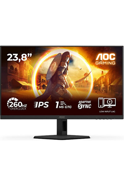 Aoc 24G4ZRE Οθόνη IPS 23.8 " FHD 1920x1080 260Hz με χρόνο απόκρισης 1ms GTG