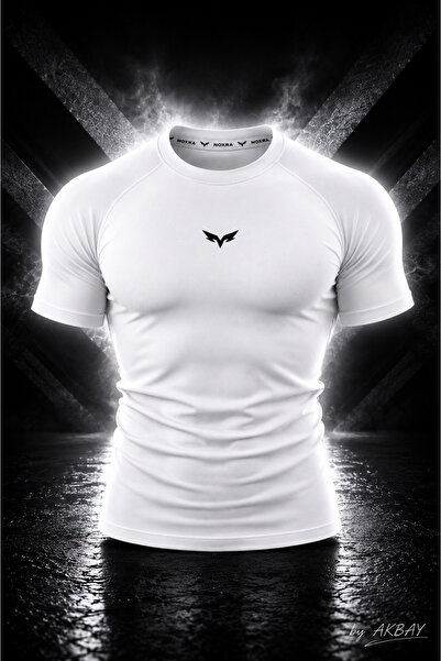 NOXRA Compression Slim Fit Gym Tişört Spor Fitness Antrenman Tişörtü