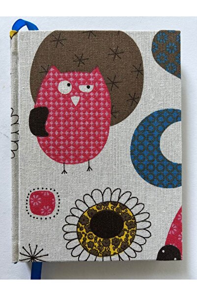 SimplyTexGoGlobal Agenda A5 Groovy Owl, hirtie colorata 80gsm Brown
