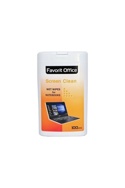 Favorit LCD/TFT screen wet wipes, 100 pieces, Favorit-F130002