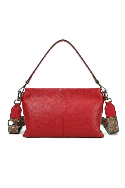 IMODIX Women's Genuine Leather Bag, IMODIX®, 2 Removable Straps, Multiple Com...