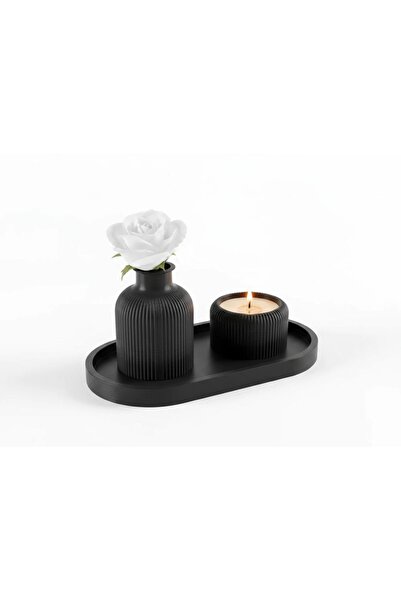 OEM Set Decorativ Minimalist Vază Suport Lumânare Tavă Design Modern